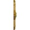 Ekena Millwork Antilles Ceiling Medallion (Fits Canopies up to 6"), Hand-Painted Pharaohs Gold, 38 1/4"OD x 1 1/2"P CM38ANPGS - alternate 4